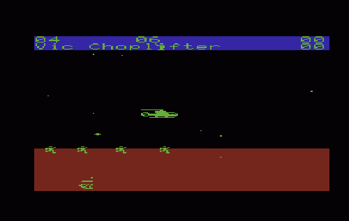 Choplifter screenshot 3 for Vic-20